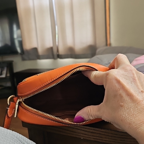 Coach Orange and Brown Crossbody Bag Set - Picture 2 of 4